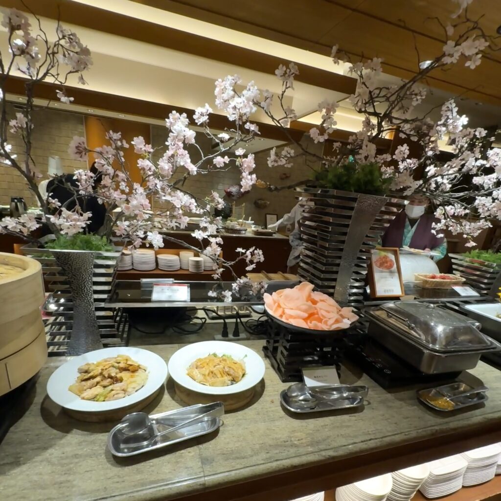 焼津グランドホテルの夕食ブッフェ